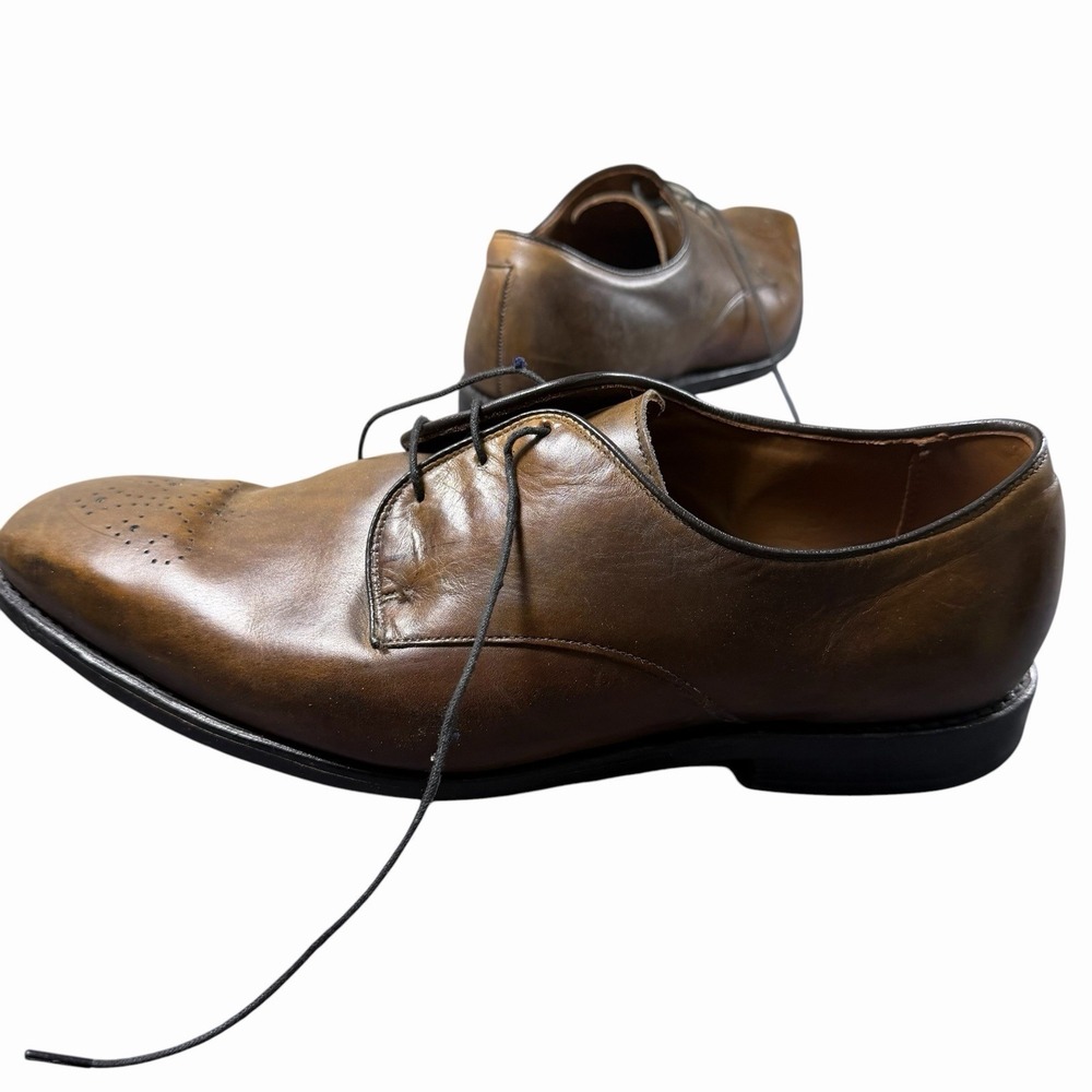 Allen Edmonds Flatiron Brown Dress Shoes Size 13 - Picture 8 of 10